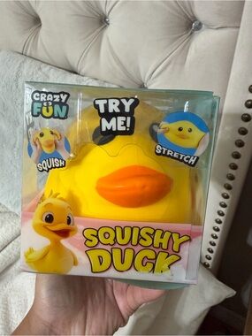 Crazy Fun Squish Squishy Duck Viral Sensory Jumbo Toy